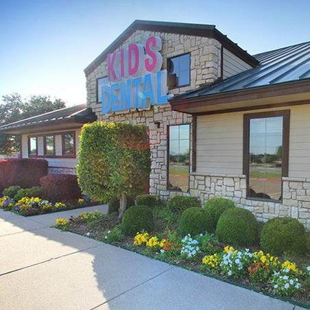 Outside view of children's dental office visit