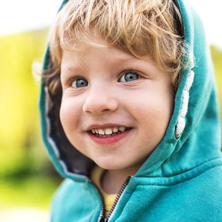 Boy wearing hoodie in Wylie