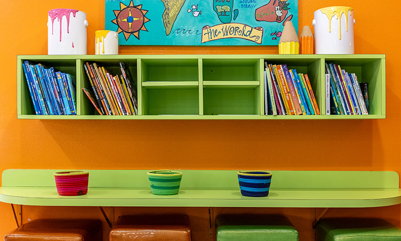 Front desk in Wylie pediatric dental office