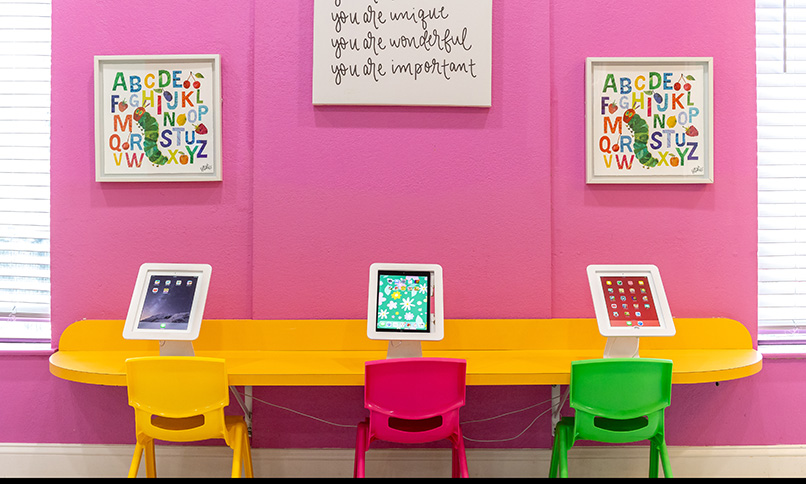 Front desk in Wylie pediatric dental office
