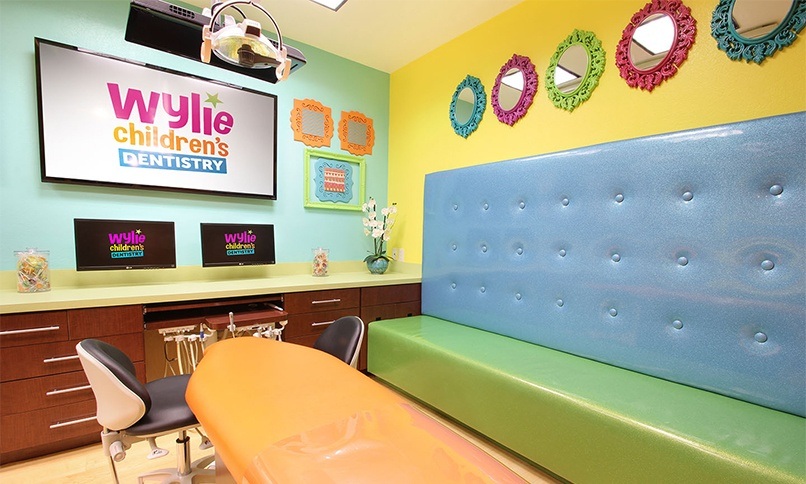 Kid friendly dental treatment room