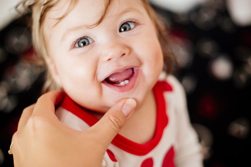 portrait of a cute baby