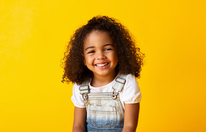 portrait of a smiling child